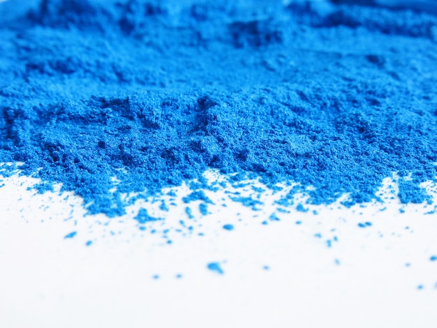 Пигмент слюды фото голубой, косметический порошок
